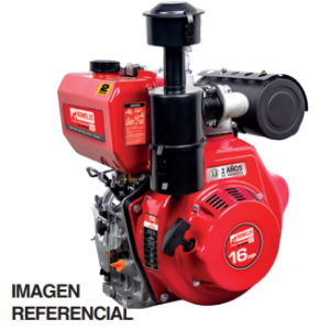 MOTOR PETROLERO 16HP COLOR ROJO / ARRANQUE ELECTRICO ENCENDIDO DE LLAVE VELOCIDAD 3000-3600 (RPM) 2 AÑOS DE GARANTÍA LINEA PREMIUM BONELLY BL192FAE