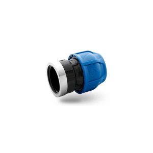 ENLACE R/H 50 x 11/2” RARA  MANGUERA DE RIEGO  11/2" HDPE PN16,  POELSAN