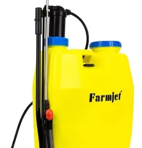PULVERIZADORA 20L MARCA FARMJET /  DOBLE LANZA METAL