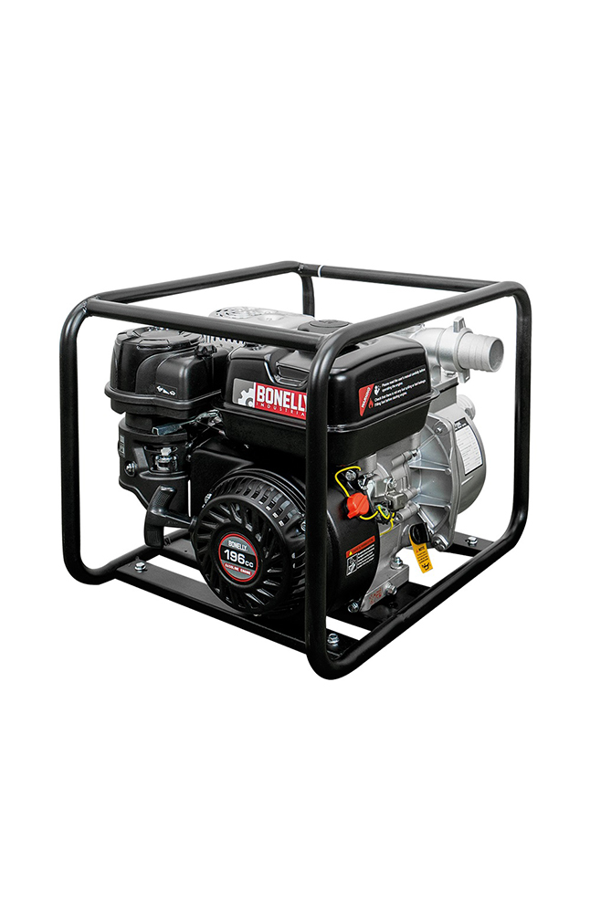 MOTOBOMBA NEGRA BONELLY GASOLINERA 2 X2 WP20K 7HP