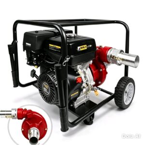 MOTOBOMBA GASOLINERA ALTA PRESIÓN 3X3 16HP - ARRANQUE MANUAL LINEA PREMIUM