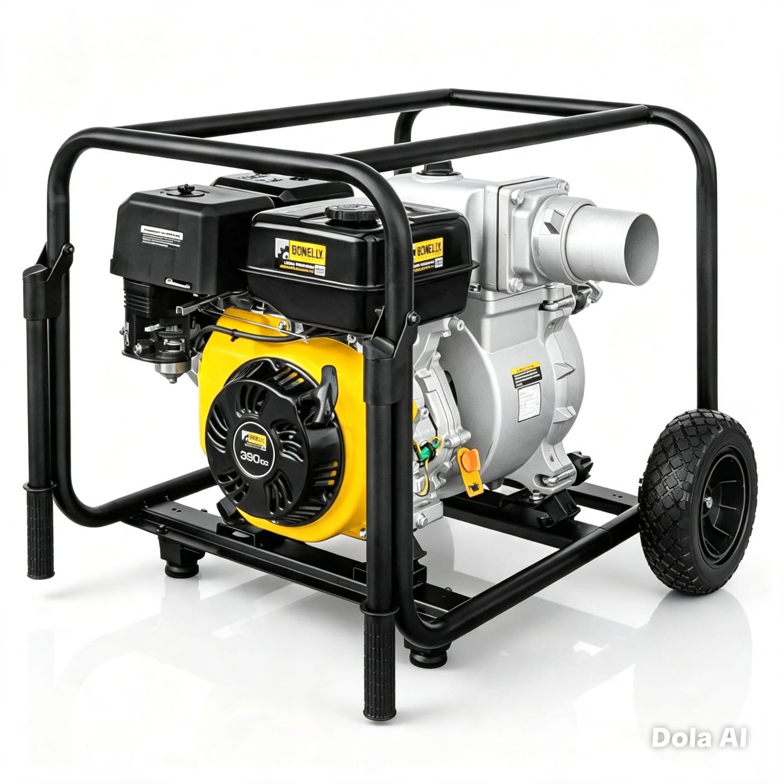 MOTOBOMBA GASOLINERA 4X4 13HP - TIPO DRAGA LINEA PREMIUM (HEAVY DUTY)