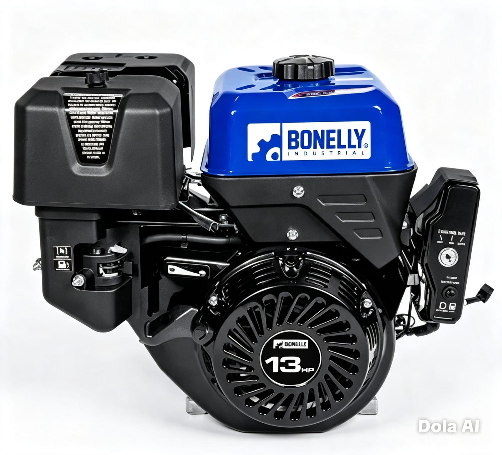 MOTOR GASOLINERO AZUL BNB-390.AZ 13HP ARRANQUE MANUAL / RETRACTIL
