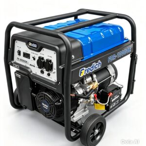 GENERADOR GASOLINERO 9.5KW MONOFÁSICO 220V ARRANQUE MANUAL / ELÉCTRICO FDR-10000E FREDICH
