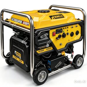 GENERADOR INVERTER ABIERTO  BNR-5000IA  4KW MONOFÁSICO 220V ARRANQUE ELÉCTRICO  BONELLY