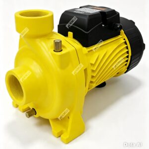ELECTROBOMBA DE AGUA CENTRÍFUGA MONOFÁSICA / 220V / 60Hz / SALIDA 2X2 POTENCIA: 2HP / CUERPO AMARILLO