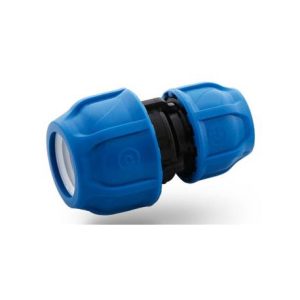 Enlace Reducido 110 x 90 para Riego Mangueras 4" Reducido 3" HDPE PN16,  Poelsan