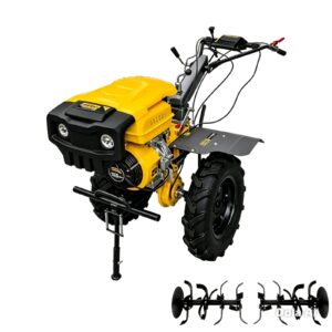 MOTOCULTOR DIESEL 13HP BNR-MOT.13DI INCLUYE ACCESORIOS (ROTOVADOR + DISCOS) LINEA PREMIUM (HEAVY DUTY)