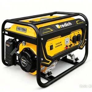 GENERADOR GASOLINERO 3.6KW MONOFÁSICO 220V ARRANQUE MANUAL FREDICH -3600